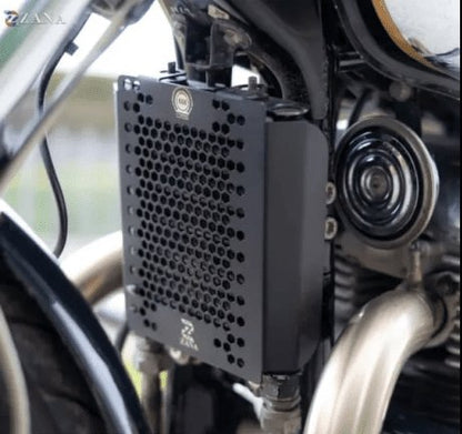 Zana Radiator Guard For Bear 650 (Honeycomb, Aluminium, Black ) ZI-8062