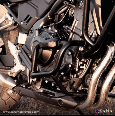 ZANA - Upper Fairing Guard and Lower Engine Guard for Honda NX500 - ZI-8467 / ZI-8468