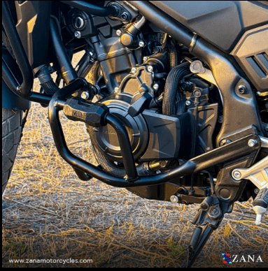 ZANA - Upper Fairing Guard and Lower Engine Guard for Honda NX500 - ZI-8467 / ZI-8468