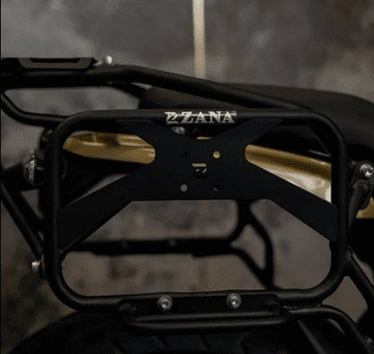 Zana Saddle Stay with Jerry Can Mount for Guerrilla 450 (Black Texture) ZI-8522