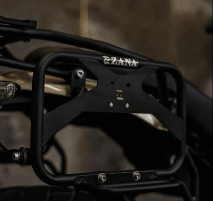 Zana Saddle Stay with Jerry Can Mount for Guerrilla 450 (Black Texture) ZI-8522