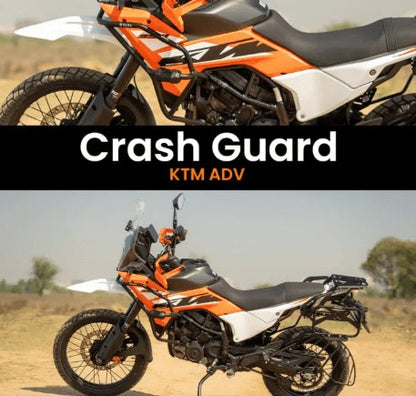 Zana Tank Guard /Crash Guard With Slider Puck Black For KTM ADV 390 2025 ZI-8552