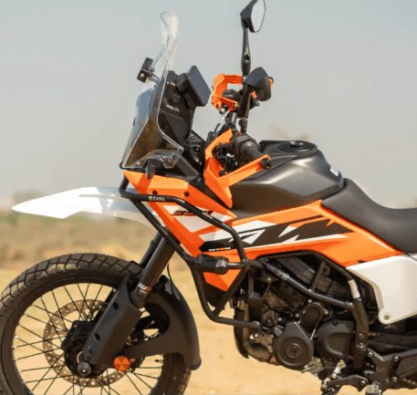 Zana Tank Guard /Crash Guard With Slider Puck Black For KTM ADV 390 2025 ZI-8552