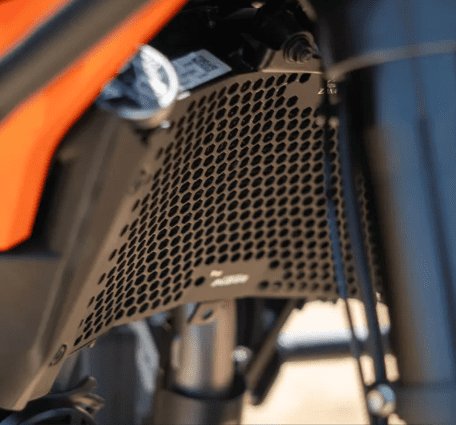 Zana Radiator Gurad honeycomb Black For KTM ADV 390 2025 ZI-8566