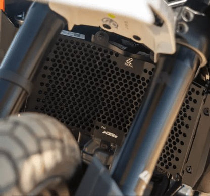 Zana Radiator Gurad honeycomb Black For KTM ADV 390 2025 ZI-8566