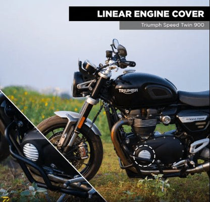 Zana Linear Engine Cover For Triumph Speed Twin 900 ZP-043