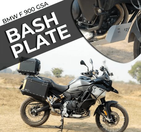 Zana Bash Plate for BMW F 900 GS/GSA (Silver) ZP-060