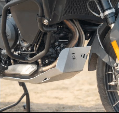 Zana Bash Plate for BMW F 900 GS/GSA (Silver) ZP-060
