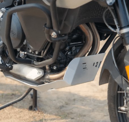 Zana Bash Plate for BMW F 900 GS/GSA (Silver) ZP-060