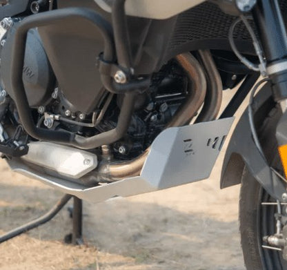 Zana Bash Plate for BMW F 900 GS/GSA (Silver) ZP-060