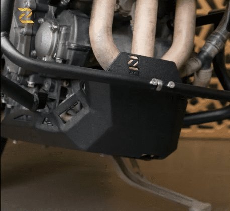 Zana Bash Plate black (4 MM Alu) For Triumph Tiger 900 Rally Pro ZP-069
