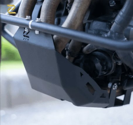 Zana Bash Plate Black Aluminum For Triumph Tiger 900 rally pro ZP-069