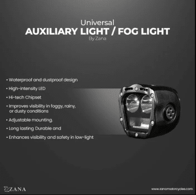 Zana Universal Led Fog Light (ZFL-70) ZI-FL-006