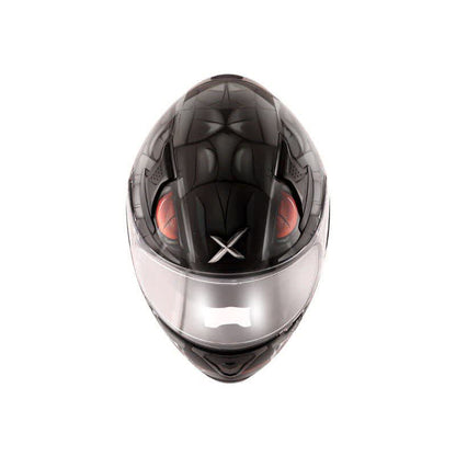 apex venomous dv black gloss grey helmet 5