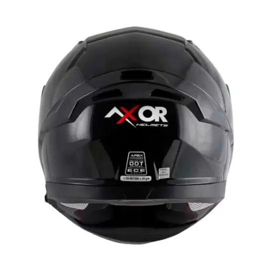 axor apex solid matt bike helmet black 3
