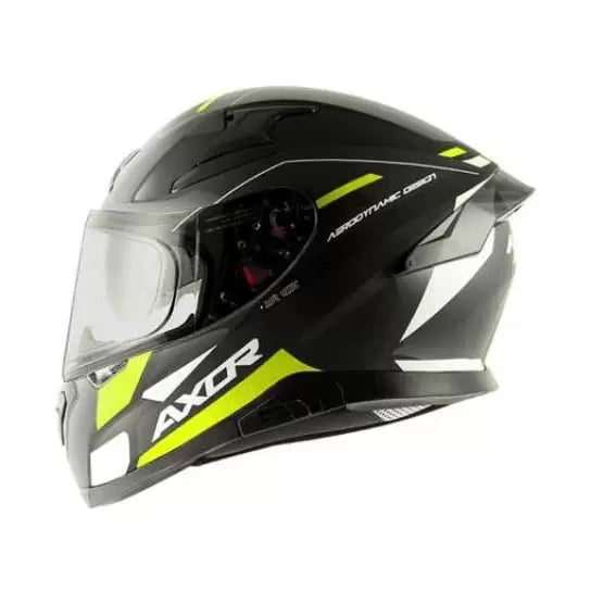 axor apex turbine gloss full face helmet black flu yellow 1