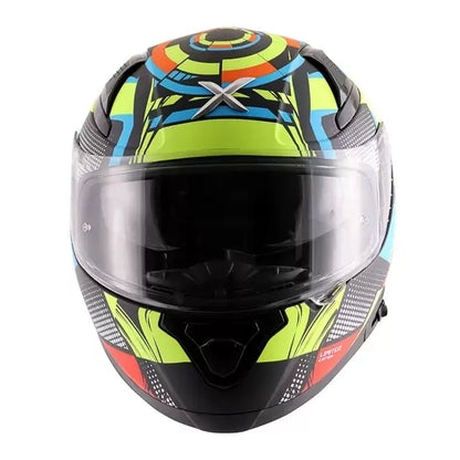 axor apex vivid matt helmet black flu yellow 5