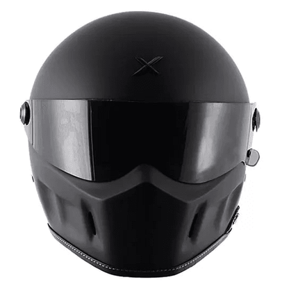 AXOR Retro Dominator Matt Black Helmet