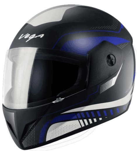 Vega Cliff Styler Black Blue Helmet