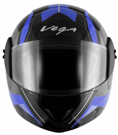 Vega Cliff Pioneer Black Blue Helmet