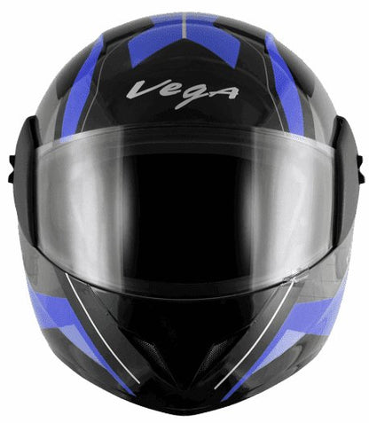 Vega Cliff Pioneer Black Blue Helmet