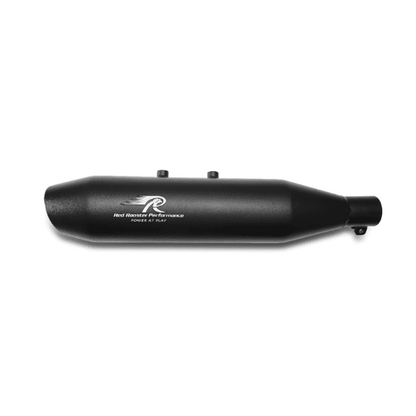 Red Rooster Rumbler Max–Black Matte Exhaust for RE Hunter 350