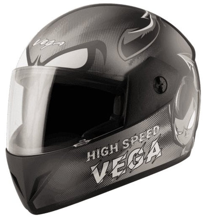 Vega Cliff Devil Black Grey Helmet