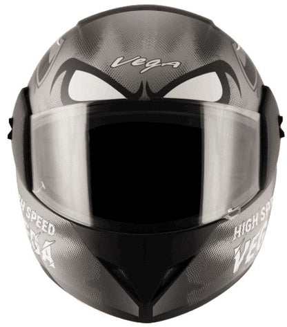 Vega Cliff Devil Black Grey Helmet