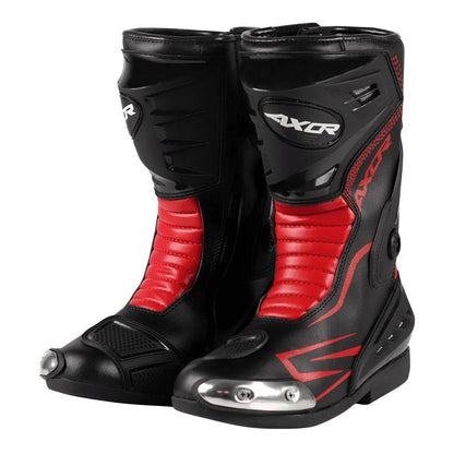 Axor Slipstream Black Red Riding Boots