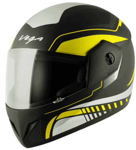 Vega Cliff Styler Black Neon Yellow Helmet