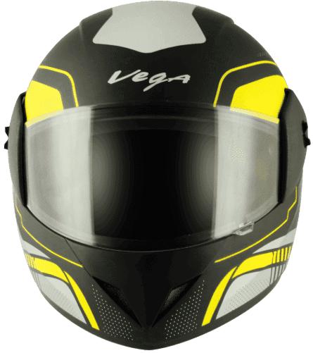 Vega Cliff Styler Black Neon Yellow Helmet