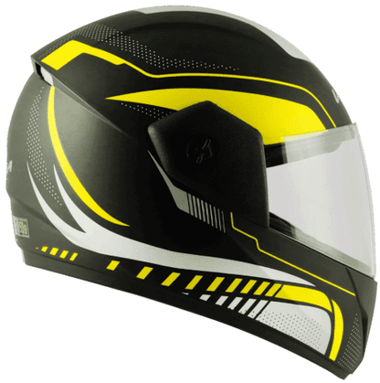 Vega Cliff Styler Black Neon Yellow Helmet