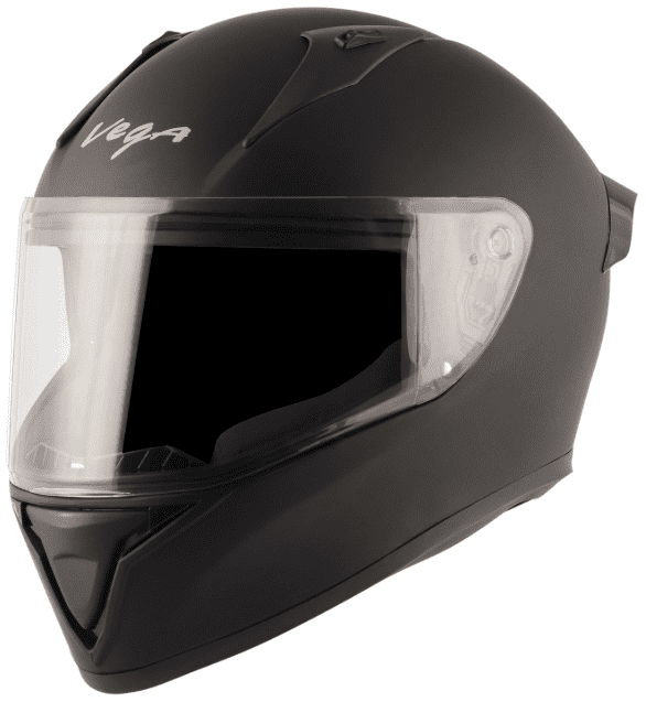 Vega Bolt Dull Black Helmet