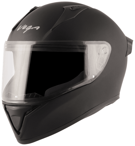 Vega Bolt Dull Black Helmet