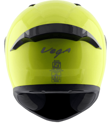 Vega Bolt Neon Yellow Helmet