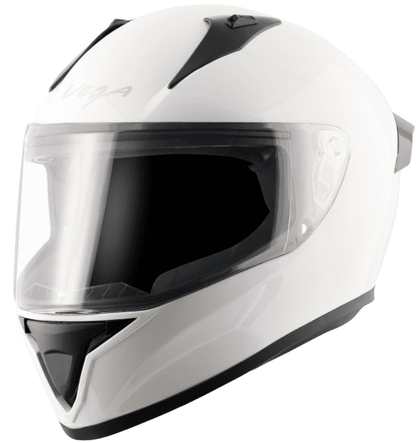 Vega Bolt White Helmet