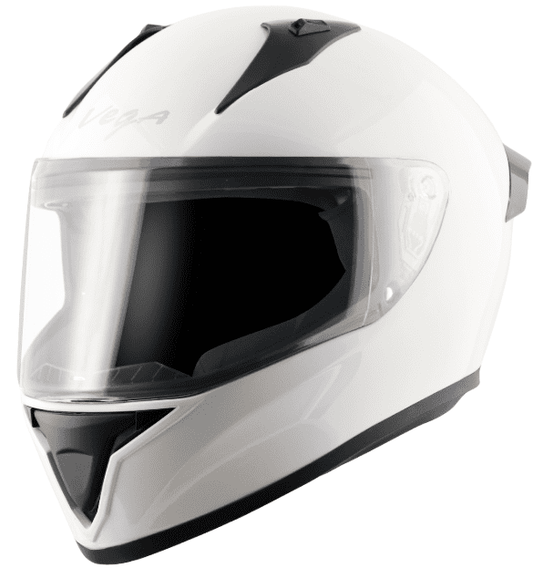 Vega Bolt White Helmet