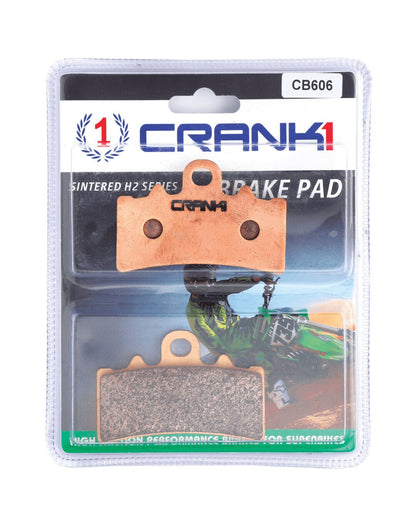 CRANK1 Carbon Brake Pads BMW G310 GS (2021 onwards)