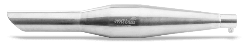 Silver Stallion Classic / Thunderbird 350 Performance Exhaust Systems – Sturdy (Matte BLK / Polish / Matte)