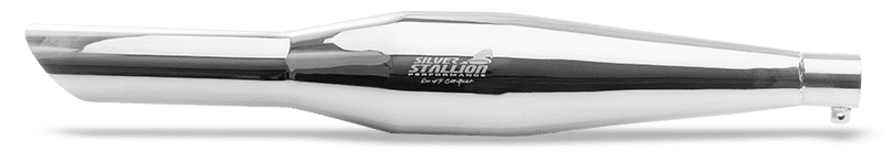 Silver Stallion Classic / Thunderbird 350 Performance Exhaust Systems – Sturdy (Matte BLK / Polish / Matte)