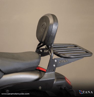ZANA Top Rack with Pillion Backrest For Kawasaki Vulcan 650 ZI-8332