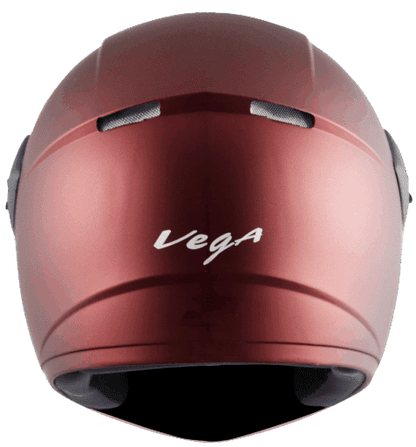Vega Cliff Dx Dull Burgundy Helmet