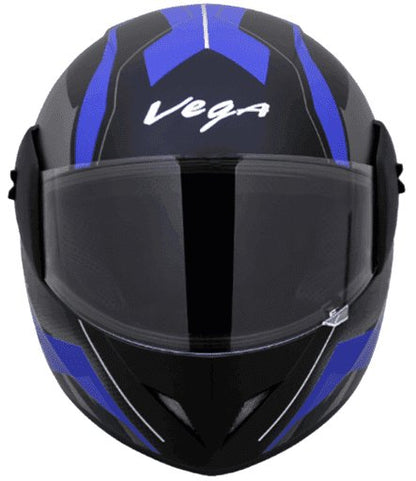 Vega Cliff Pioneer Dull Black Blue Helmet
