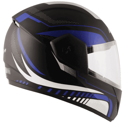 Vega Cliff Styler Dull Black Blue Helmet