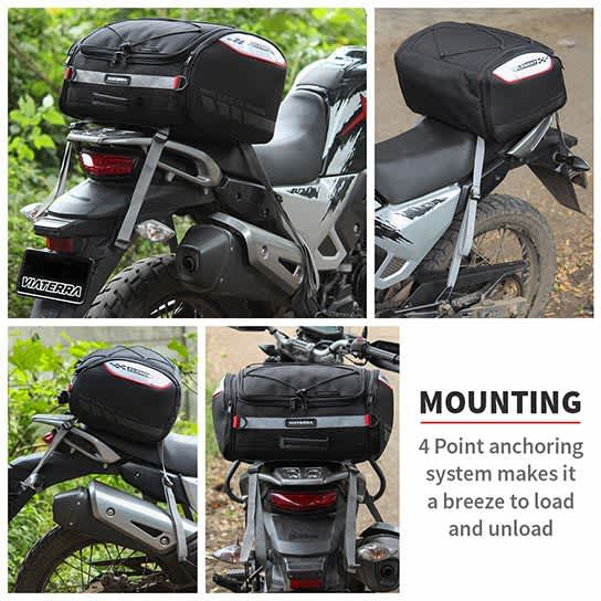 ViaTerra Element Universal Motorcycle Tailbag-35L