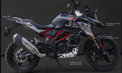 Zana BMW G310 R - LOWER ENGINE GUARD MS WITH PUCK BLACK ZI-8158