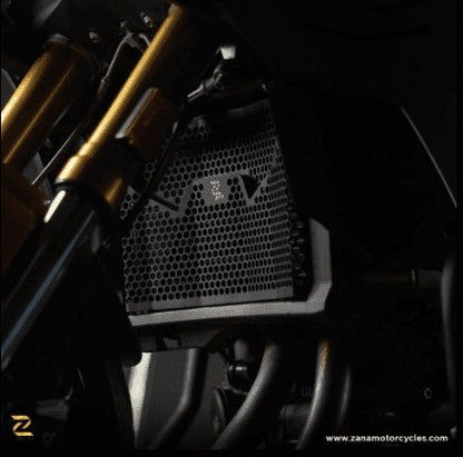 ZANA Radiator Guard Honeycomb Black (2 Pcs Set) For BMW F 900 XR ZP-059