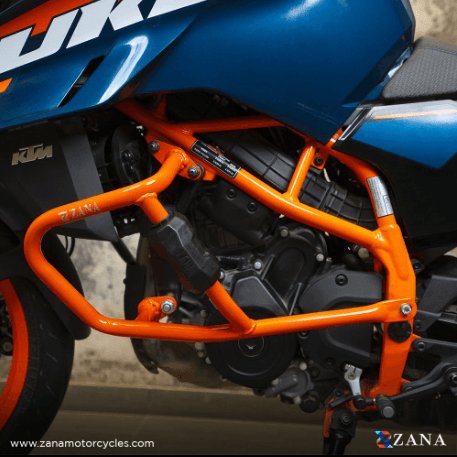 Crash Guard with Slider Puck Orange