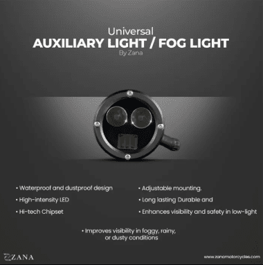 Zana Universal Led Fog Light (ZFL-35) ZI-FL-003