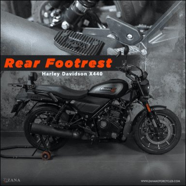 Zana Rear Footrest (Single ) for Harley Davidson X440 ZI-8483
